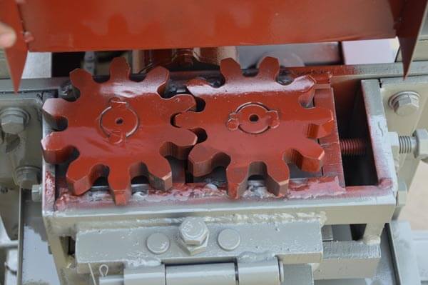 input traction wheel gear of MY5-12 rebar straightening machine