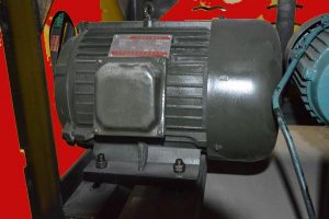 motor for straightening facility