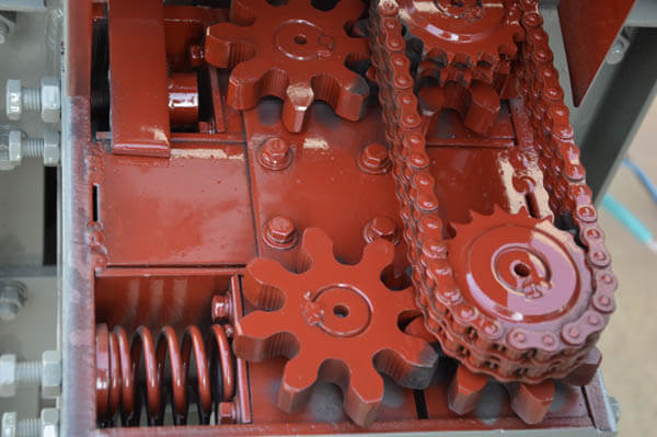 output traction wheel gear of MY5-12 rebar straightening machine