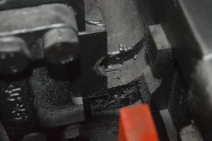 Cutting blade of GQ40H steel rebar cutter