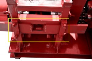 import hole and security strip bar straightening machine