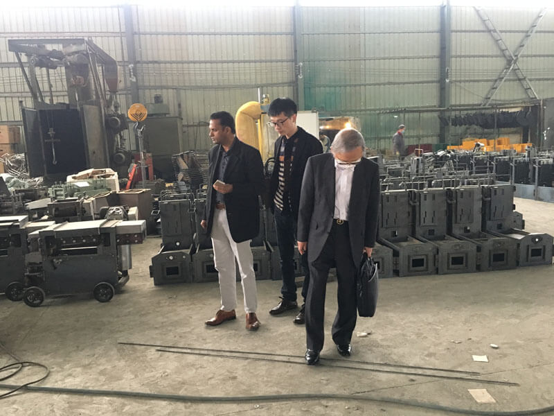 customers visit Shuanglong Machinery 9