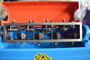 straightening unit of GT5-14C wire rod straightening and cutting machine