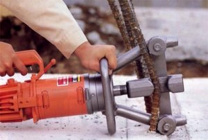 portable rebar straightener
