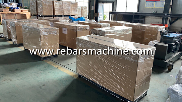 rebar cutting machine delivery to Brazil